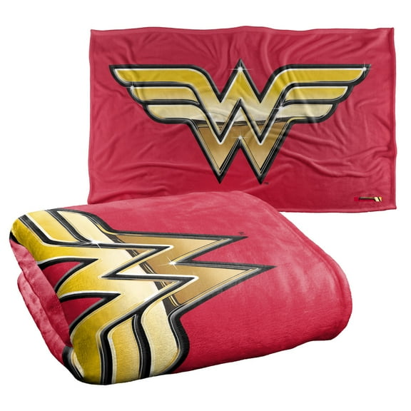Wonder Woman Golden Silky Touch Super Soft Throw Blanket 36' x 58'