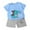 A21-Light Blue, variant on Toddler Boy Relaxed T-Shirt and Shorts Set, Pack of 2(Orange,18-24 Months)
