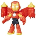 thumbnail image 4 of Marvel Iron Man and his Awesome Friends Iron Man Action Figure Toy with Accessory, 4 of 6
