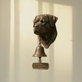 thumbnail image 4 of bedienty Retro Fun Animal Doorbell Bulldog Welcome Welcome Handmade Lovers Rottweiler, 4 of 5
