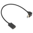 thumbnail image 2 of HD Multimedia Interface Cable, 11.8in 8K HD Multimedia Interface Extension Cable Professional Black  For Monitor For HDTV, 2 of 8