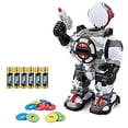 thumbnail image 1 of Think Gizmos Robot Toy para Niños RoboShooter - Juguete Robot de Control Remoto con Grabac Think Gizmos Think Gizmos, 1 of 2