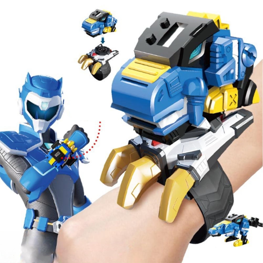 Kids Watch Transformation Toys Mini Force Super Dino Power Robot