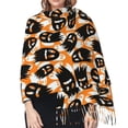 thumbnail image 5 of Shawl Wraps for Women - halloween funny ghost Oversized Fall Winter Fashion Blanket Scarf for Women, 5 of 6