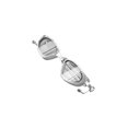thumbnail image 3 of relayinert Swim Goggles Waterproof Adjustable Strap Earbud Soft Padding For Eye Comfort Makes Swimming Enjoyable And Fun PP white 20x5cm, 3 of 6