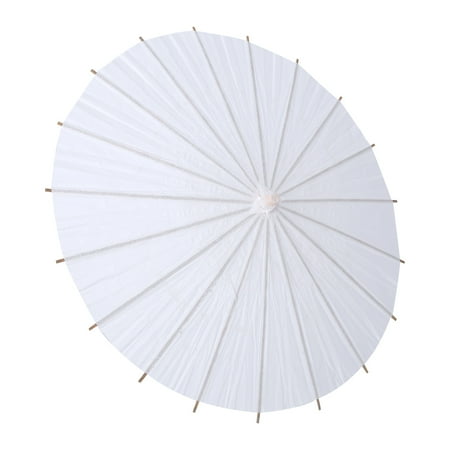 Yosoo White Paper Umbrella Wedding Favor Party Decoration Bridal Photograph Accessory Art Display, wedding party decorative umbrella, paper (Best Way To Display Photos At A Party)