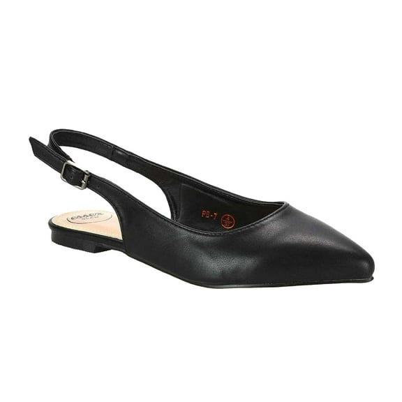 XY London Womens Mindy Sling Back Ballerina Flats