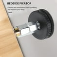thumbnail image 4 of WRISTBIQUE Headboard Wall Support Bedside Fixator Metal 4Pcs, 4 of 10