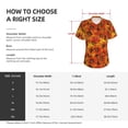 thumbnail image 4 of Vsdgher Sunflower4 Women Shirts V Neck Short Sleeve Tops T-Shirt Basic Tees, S to 3XLLarge, 4 of 5
