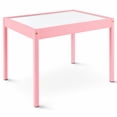 thumbnail image 5 of Mainstays Kids 3-Piece Dry Erase Activity Table and Chair Set for Learning, Drawing & Creative Play, Pink, 5 of 8