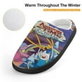 thumbnail image 4 of Adventure Time Jake The Dog Slippers for Kids, Cute Soft Plush Anti-slip Fluffy Fuzzy House Slippers Warm Soft Plush Non-Slip Indoor Outdoor Slip-on Shoes for Boys Girls, 4 of 8