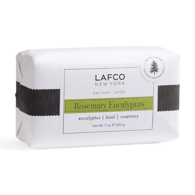 Jabón en barra LAFCO New York Rosemary Eucalyptus 200g