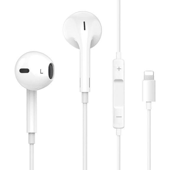 Earbuds Wired Headphones Noise Isolating Wired Earbuds , Compatible with iOS Devices, Supports All iOS Systems
