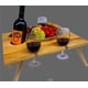 thumbnail image 4 of Mesa de Vino Mesa de Vino Plegable portátil, Mesa de Picnic para Amantes del Vino, Adecuada para Acampar en la Playa al Aire Libre, 4 of 7