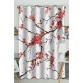 thumbnail image 1 of EREHome cherry or sakura pattern Blackout Window Curtain Drapery One Panel 52x84 inch one Piece, 1 of 1