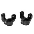 thumbnail image 4 of Copa De Dirección Delantera RC, Piezas De Repuesto De Aleación De Aluminio Ligera 2 Piezas Copa De Dirección Delantera De Metal RC Para 1/18 RC Stadium Truck Para Losi Mini-T ANGGREK Negro, 4 of 8