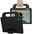 thumbnail image 2 of Kids Friendly Handle Case for iPad mini 6th Generation 8.3 inch 2021, Case for iPad mini 6th Gen with Kickstand Hand/ Shoulder Strap Heavy Duty Protection Tablet Case Cover, Black, 2 of 6