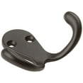 thumbnail image 4 of National Hardware Oil Rubbed Bronze Double Clothes Hook N830-153, 4 of 7