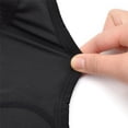 thumbnail image 2 of Calzoncillos De Ciclismo Para Mujer Calzoncillos de ciclismo para mujer Ropa interior de bicicleta Medias de bicicleta acolchadas con gel 3D (Negro M), 2 of 8