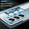 thumbnail image 3 of Dteck for Samsung Galaxy Z Fold6 Case with Slim Pen, Fold 6 Pen with S Pen Holder + Camera Lens Film + Front Screen Protector + Kickstand, Luxury Crystal Clear Case for Galaxy Z Fold6 5G 2024,
Blue, 3 of 7