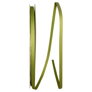Green Grass Style 1 1/2 Inch x 50 Yards Grosgrain Ribbon - JAM Paper
