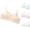 Beige, variant on VOUZZA Training Bra Kids Girls Solid Adjustable Straps Bralettes Wire Free Soft Stretchy Crop Tops Daily Wear Seamless Underwear Bras