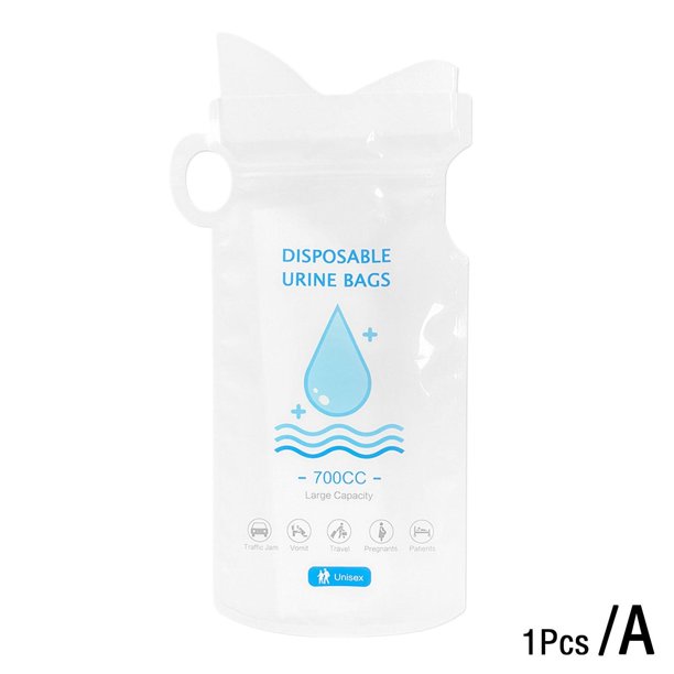 1/4x Disposable Urine Bags 700ml Vomit Bag Camping Emergency Urine Car