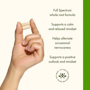 Swanson Ashwagandha Powder Supplement-Ashwagandha Root Supplement Promoting Stress Relief & Energy Support-Ayurvedic Supplement for Natural Wellness (100 Capsules, 450mg Each)