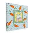 thumbnail image 2 of Trademark Fine Art 'Hippity Hop Bunny' Canvas Art by Claudia Interrante, 2 of 3