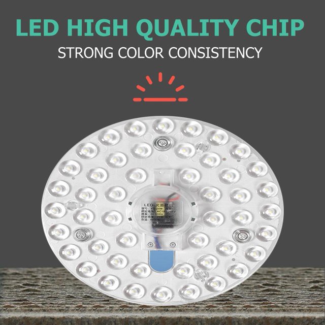 Luz de techo LED AC220V 12/18/24/36W Suministro de lámpara doméstica montada en superficie