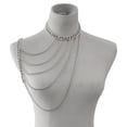 thumbnail image 1 of Collar de cadena para colgar en el cuello, estilo europeo y americano, con borlas geométricas sexys en forma de U, cadena para el cuerpo de un solo hombro para mujer, 1 of 5