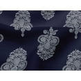 thumbnail image 4 of oneOone Viscose Jersey Fabric Leaves & Floral Block Printed Fabric 1 Yard 60 Inch Wide, 4 of 5