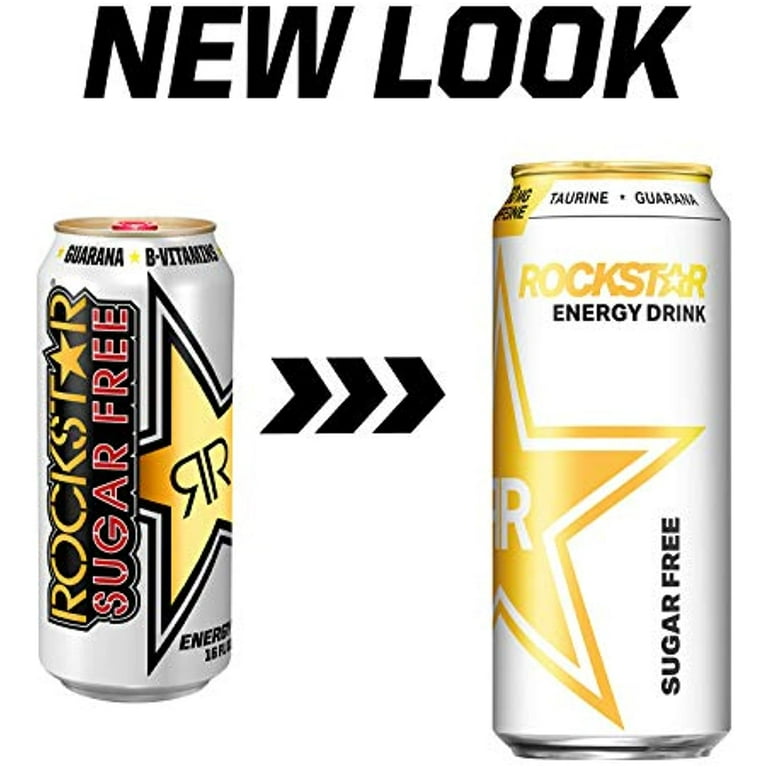 Rockstar Energy Drink, Original, 16Oz Cans (12 Pack) (Packaging May Vary)