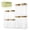 8 pcs - Plus Edition, variant on Square Glass Food Storage Jars 8 pcs - Plus Edition, Stackable Pantry Organization Containers with Lids