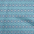 thumbnail image 1 of oneOone Viscose Chiffon Light Blue Fabric Ikat Quilting Supplies Print Sewing Fabric By The Yard 42 Inch Wide, 1 of 4