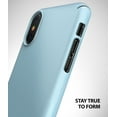 thumbnail image 5 of Ringke Slim Case Compatible with iPhone XS, Lightweight Thin Soft Premium Coating Cover - Sky Blue, 5 of 7