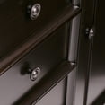 thumbnail image 3 of Simpli Home Amherst Solid Wood 37-inch-Wide Transitional Medium Storage Cabinet in Hickory Brown, 3 of 10