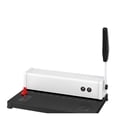thumbnail image 1 of Manual Spiral Binding Machine 10 Hole Metal Paper Book File Punching And BindingOffice Binding Machine Iron Ring Book Binding ,Pinpoint Punching, 1 of 7