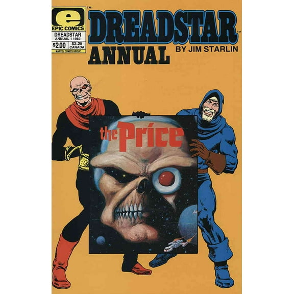 Dreadstar Annual #1 VF ; Epic Comic Book