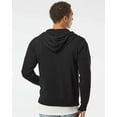 thumbnail image 3 of Independent Trading Co. Heathered French Terry Full-Zip Hooded Sweatshirt, 3 of 5