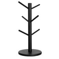 thumbnail image 4 of Wooden Coffee Mug Tree with 6 Hooks - Black Coffee Cup Holder | Space-Saving Countertop Mug Organizer | Easy Assembly Non-Slip Sturdy Mug Rack Stand for Kitchen Counter, 4 of 8