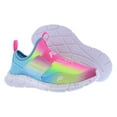 thumbnail image 4 of Fila Landbuzzer Marble Girls Shoes Size 13, Color: Pink/Yellow/Teal, 4 of 5