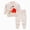 H01-Beige, variant on TOWED22 Toddler Baby Boy Fall Winter Clothes Long Sleeve Letter Print Camo Sweatshirt Pant Set 2PCS Cute Outfits 0-6T Size:3-6 M,Color:Light Pink
