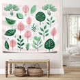 thumbnail image 5 of Washable Midcentury Boho Decor Wall Hanging Tapestry - for Home Office 51x59inch - European Colorful Modern Large Tapestry Vibrant Bold Lines Plants Durable Wall Hanging Tapestry, 5 of 6