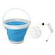 thumbnail image 1 of Lavadora plegable de 5L con vibración ultrasónica, lavadora plegable USB inversa hacia adelante para el hogar, azul, 1 of 10