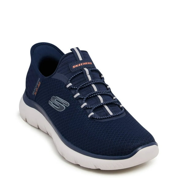 Skechers Espadrilles Montantes pour Hommes, Slip-Ins, Mains Libres