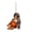 G, variant on 2D Monkey Keychain Cute Monkey Holding Plush Toy Bag Charm Acrylic Hanging Pendant for Backpack Purse Car Keys