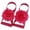 A, variant on Sandals for Girls Beach Sandal Summer Footwear 22 Pairs Solid Chiffon Flower Barefoot Feet Accessories Baby Toddlers Kids