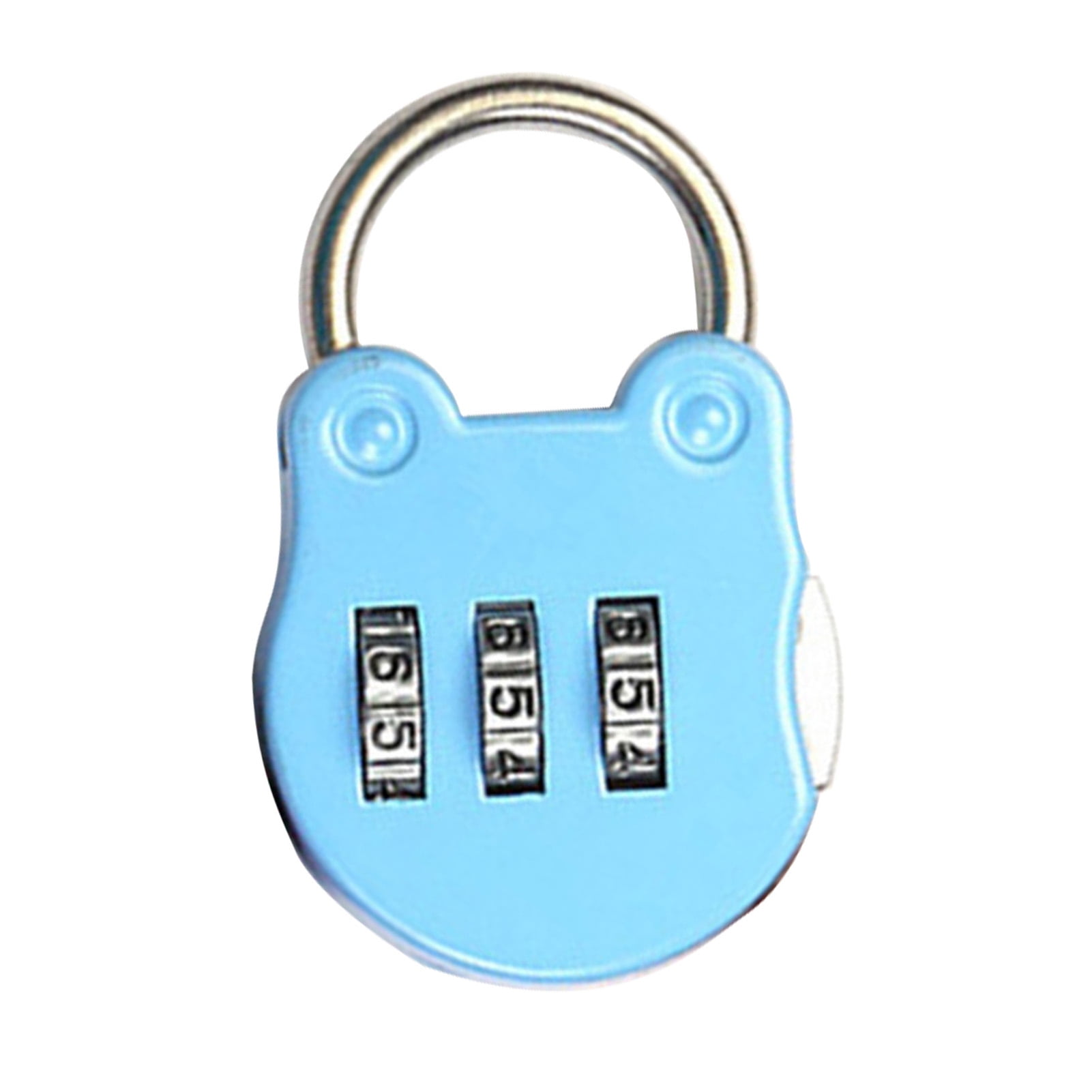 HEVIRGO Cadenas à Chiffres Multifonction Résistant à l'Usure 6 Couleurs Combinaison 3 Chiffres pour la Maison