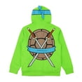 thumbnail image 6 of Teenage Mutant Ninja Turtles Leonardo Long Sleeve Men's Green Cosplay Hoodie-Large, 6 of 8